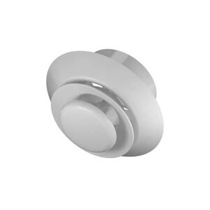 New IMPERIAL 4-in x 4-in 2-way Abs Resin Sidewall/Ceiling Diffuser in White